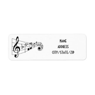 Adresetiketten VOOR MUSISCHE OPMERKINGEN Etiket