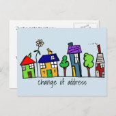 Adreshuizen wijzigen Post Kaart (Voorkant / Achterkant)