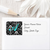 Adreslabel Damask Etiket (Insitu)