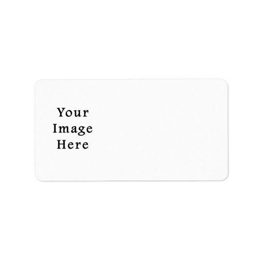 Adreslabel - Gepersonaliseerd Sjabloon labels (Voorkant)