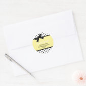 Adreslabel Ronde Sticker (Envelop)