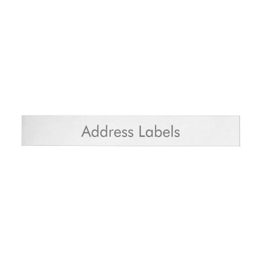 Adreslabels (Individueel)
