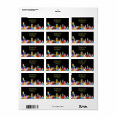 -Adreslabels Etiket (Full Sheet)