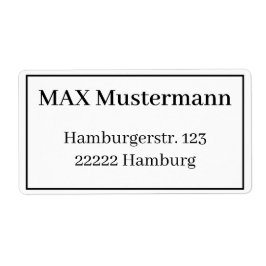 Adressaufkleber Vorlage Etiket