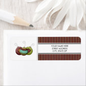 Adresse de Noël Étiquettes (En situation)