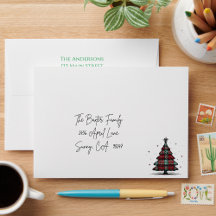 Adresse de retour de l'arbre de Noël Platiné