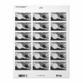 Adresse de retour Étiquette COOL ECO STYLE DESIGN (Feuille entière)