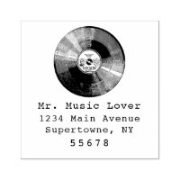 Adresse du disque musical Retourner le tampon en c