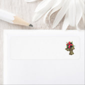 ADRESSE ÉTIQUETTE NOËL ART ET DESIGN (En situation)