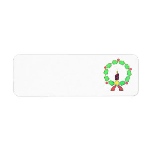ADRESSE ÉTIQUETTE NOËL ART ET DESIGN