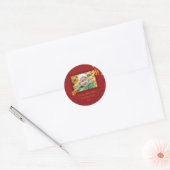 ADRESSE PHOTO STICKER :: mache feuilles 1A (Enveloppe)