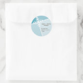 ADRESSE SAISONNIÈRE STICKER :: flocon de neige mod (Sac)