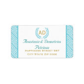 Adressez la demande de étiquette (Devant)