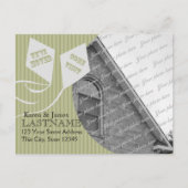 Adressites wijzigen met foto aankondigingskaart (Voorkant)