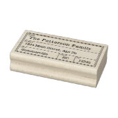  adresstempel Postadres retour Rubberstempel (Stempel)