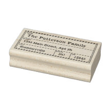  adresstempel Postadres retour