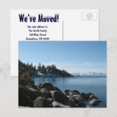 Adreswijziging Aankondigingskaart (Voorkant / Achterkant)