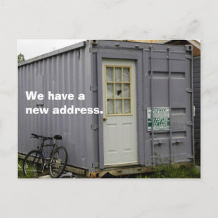 Adreswijziging Briefkaart: True Trailer Home Aankondigingskaart