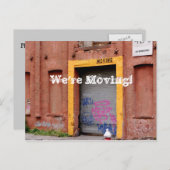 Adreswijziging Briefkaarten - We gaan verhuizen! (Voorkant / Achterkant)