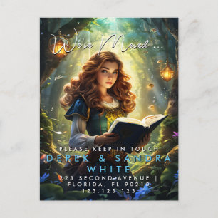 Adreswijziging die we hebben verplaatst aankondigingskaart