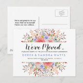 Adreswijziging Foto briefkaart verhuisd huis (Voorkant / Achterkant)