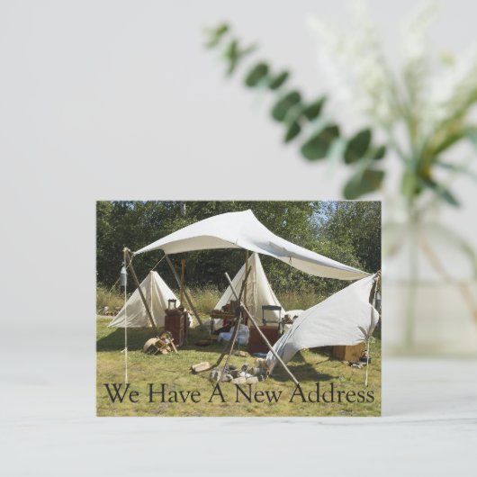 Adreswijziging Kaart - Kamp (Staand voorkant)