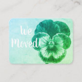 Adreswijziging Kaart Visitekaartje (Voorkant)