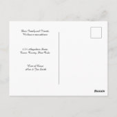 Adreswijziging - Klassieke Uitzicht Briefkaart (Achterkant)