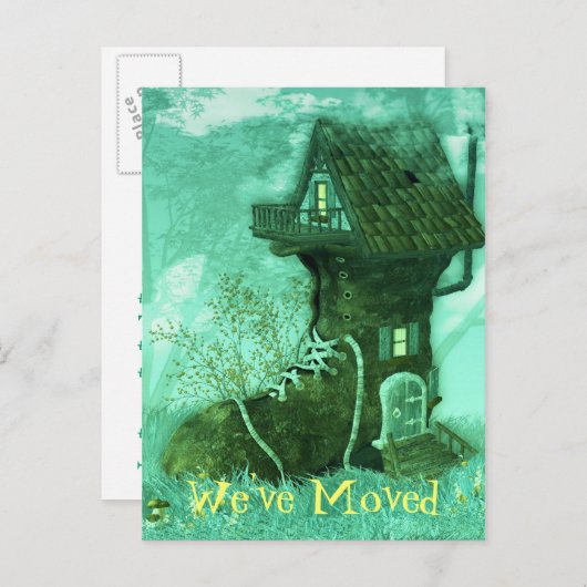 Adreswijziging Post Kaart (Voorkant / Achterkant)