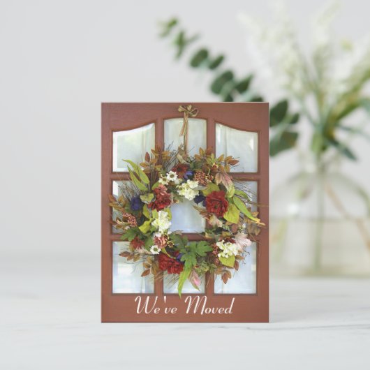 Adreswijziging Post Kaart (Staand voorkant)