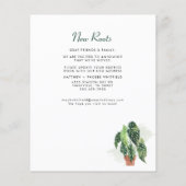 Adreswijziging Verhuisaankondiging (Achterkant)