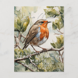 Adreswijziging We hebben de aankondigingspost verp Aankondigingskaart