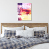 Adria Abstract Canvas Print (Insitu (Slaapkamer))