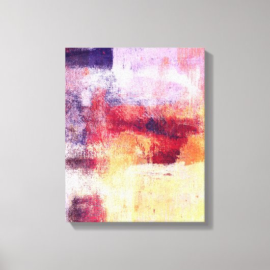 Adria Abstract Canvas Print (Voorkant)