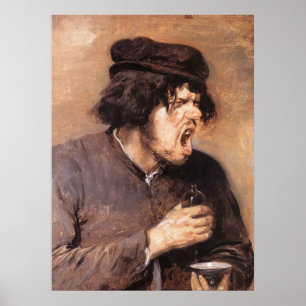 Adriaen Brouwer The Bitter Draft Poster