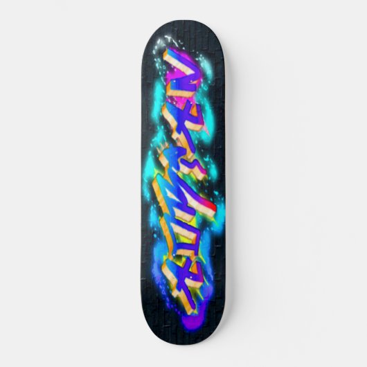 ADRIAN Gepersonaliseerd Graffiti Skateboard (Voorkant)