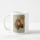 Adrian Reid Spy Zendula Coffee Mug (Gauche)