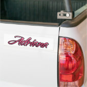 Adriana faded roze Aufkleber Sticker (Op Truck)