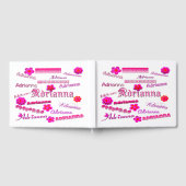 Adrianna Floral Pop Art Gastenboek (Volledig)