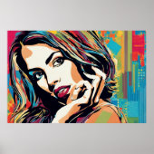 Adrianne Semble Bon Poster D'Art Pop (Devant)