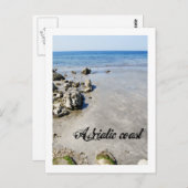 Adriatische kust briefkaart (Voorkant / Achterkant)