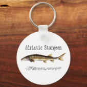 Adriatische Sturgeon Item Sleutelhanger (Voorkant)