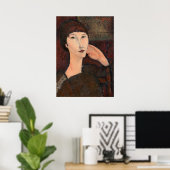 Adrienne - Amedeo Modigliani Poster d'Art (Bureau à domicile)