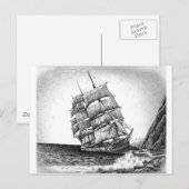 Adrift Briefkaart (Voorkant / Achterkant)