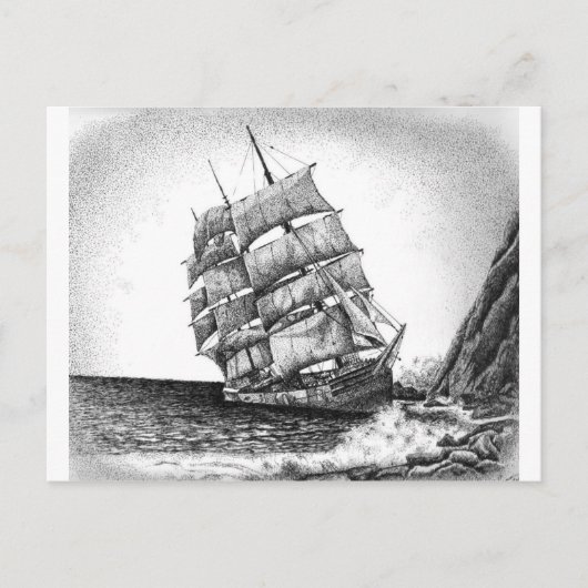 Adrift Briefkaart (Voorkant)