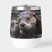 **"Adrift in Love : Mummy and Baby Otter"** (Avant)