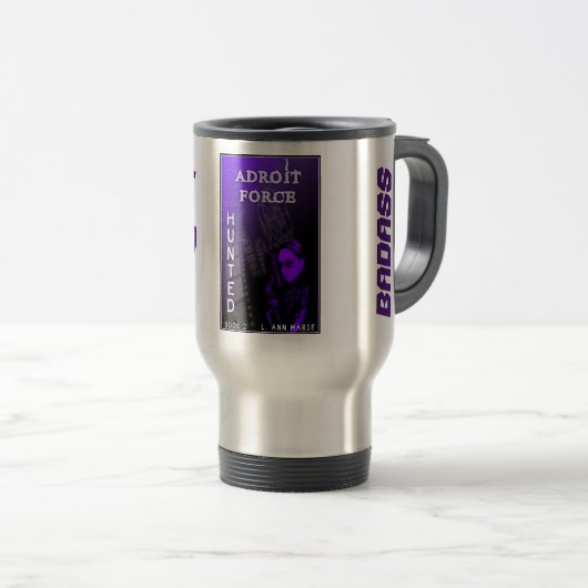 Adroit Force : Mug de voyage chassé (Devant droit)