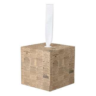 Ads of the Past, NY 1856 Kubus Ornament