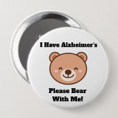 Adult Button I Have Alzheimer’s (Voorkant /achterkant)