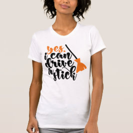Adult Halloween Funny | Ja, ik kan een stick gebru T-shirt